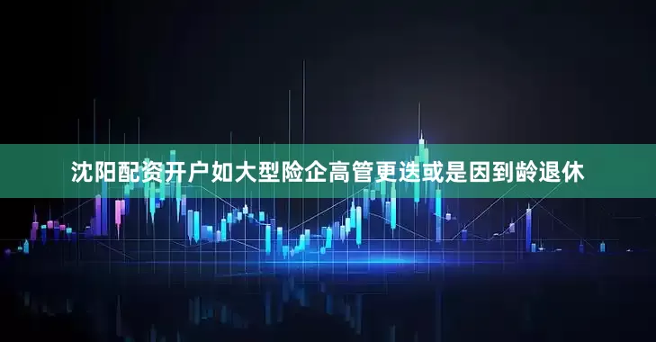沈阳配资开户如大型险企高管更迭或是因到龄退休
